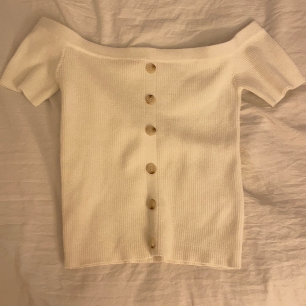 Cute White Shirt from Pacsun